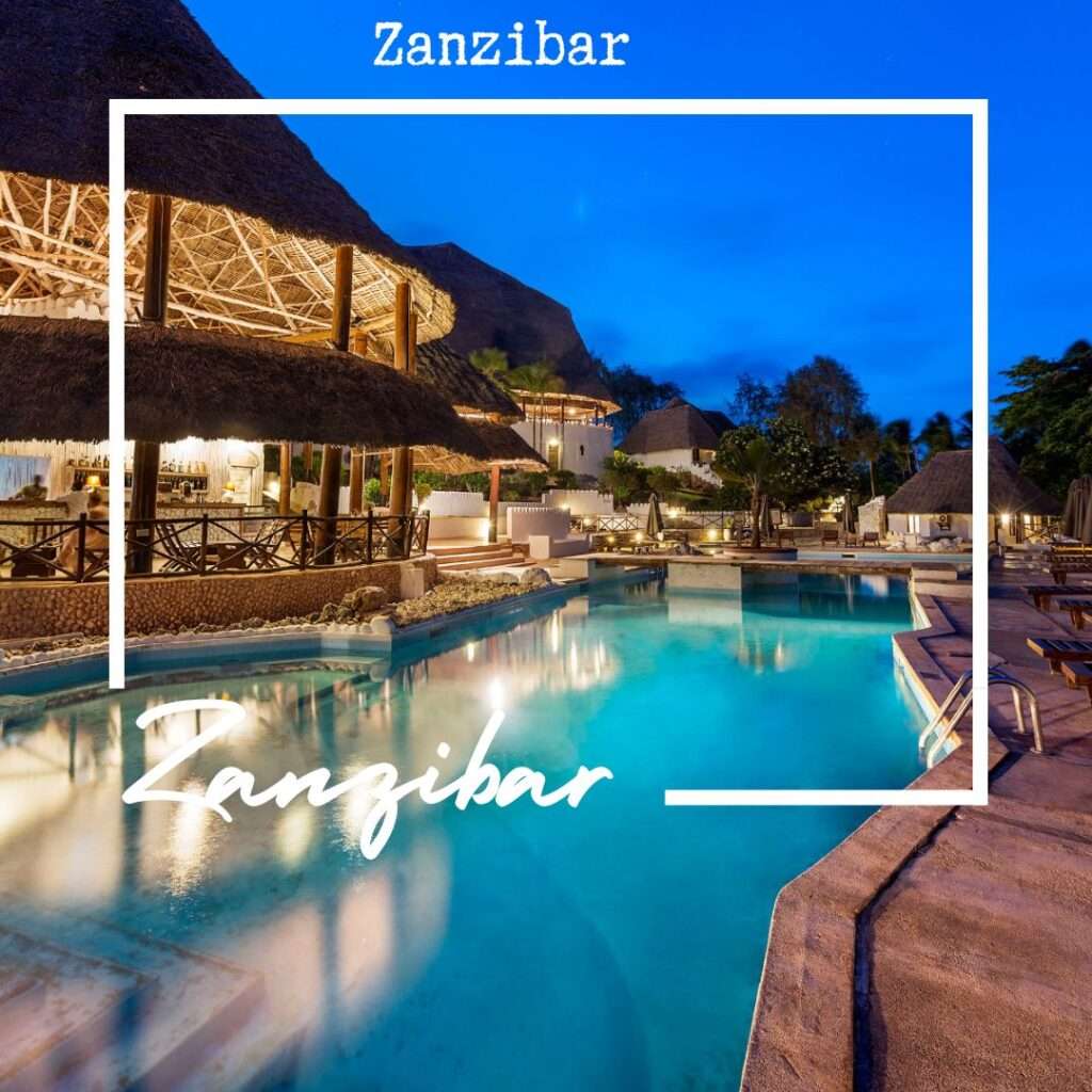 4* Diamonds Mapenzi Beach Resort Zanzibar Holidays from South Africa Travel Agent Durban